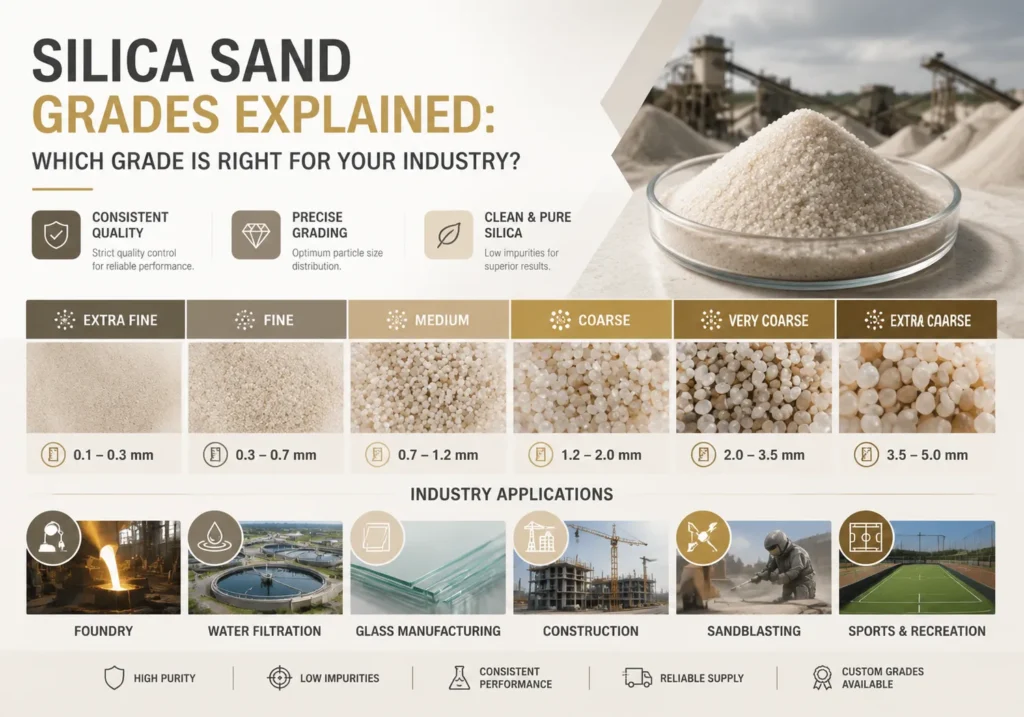 Silica Sand Grades