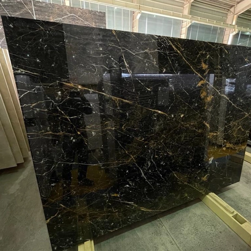 Golden Black Marble